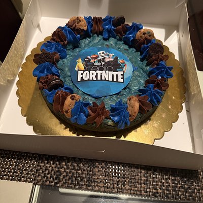 9 -inch cookie cake W/image