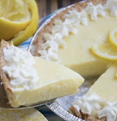 Lemon Sour Cream Pie