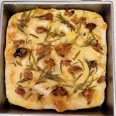 Rosemary Garlic Focaccia 