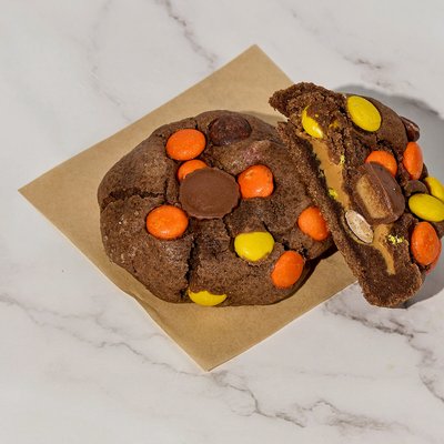 Peanut Butter Chocolate Cookie (Gluten-Friendly & Sourdough)