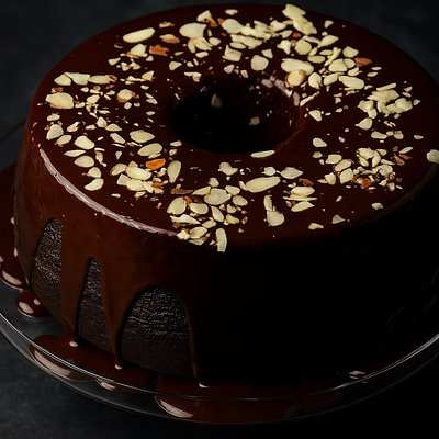 Chocolate Almond Poundcake 
