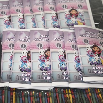 Gabby Dollhouse Coloring Book 