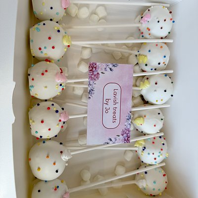 Vanilla Sprinkle Cake Pops