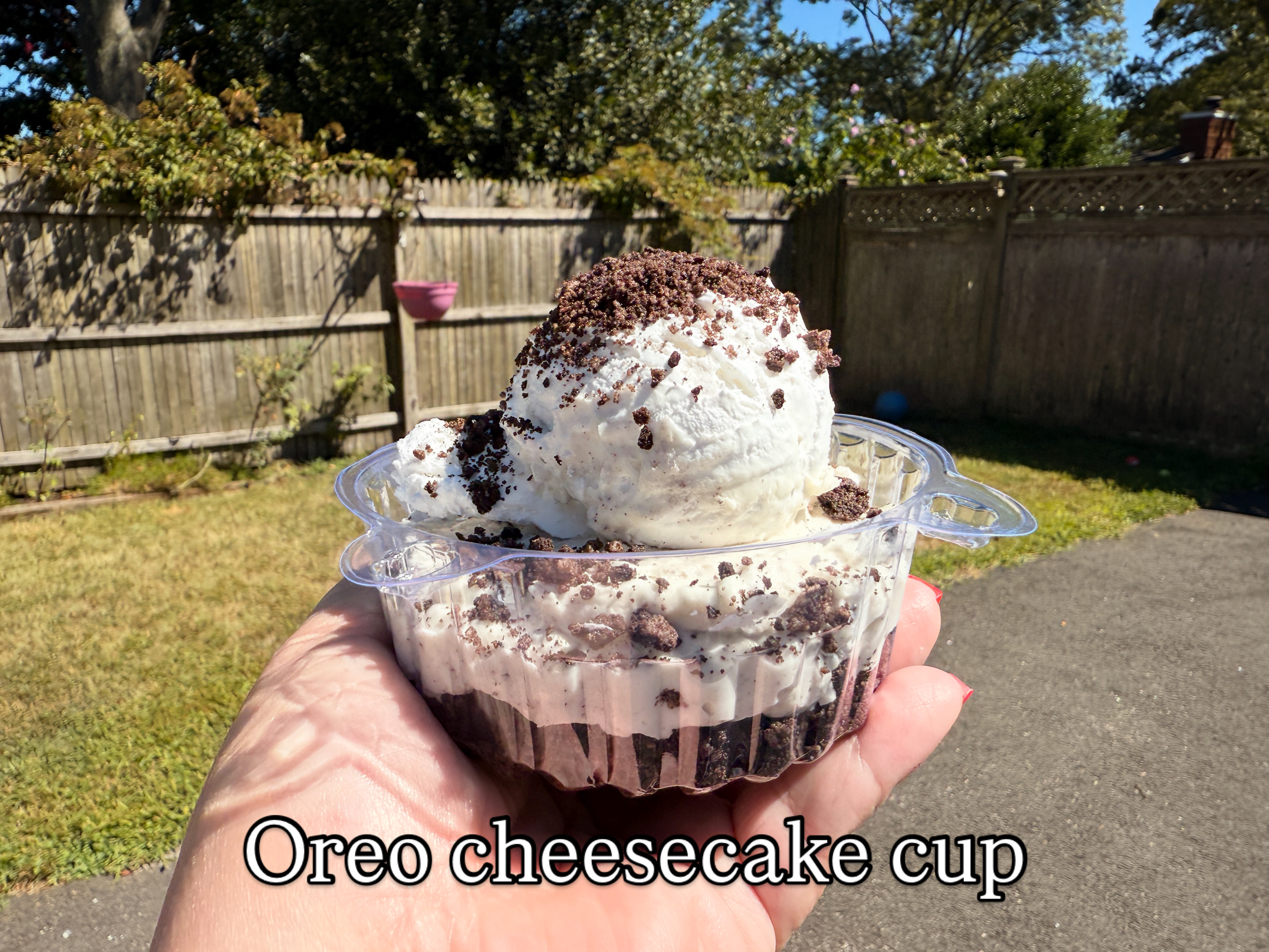 Oreo Cookies And Cream Cheesecake Parfait Cup