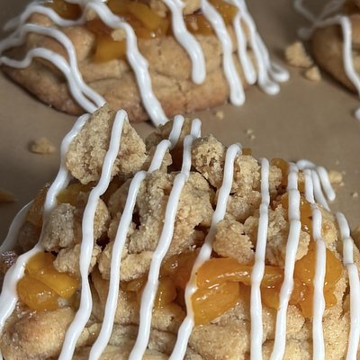 Peach Cobbler Cookies