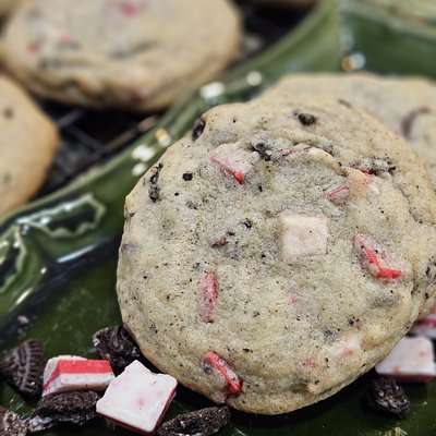 Oreo Peppermint Cookies 
