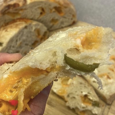 Jalapeño Cheddar Sourdough