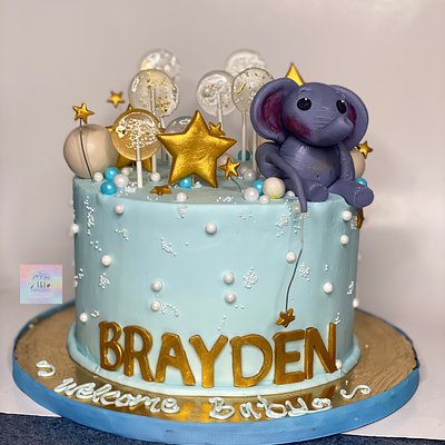 8” Round Cake (serves 20-25)