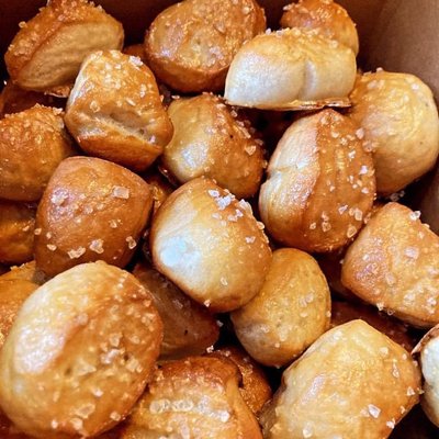 Sourdough Soft Pretzel Bites 