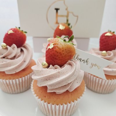 Strawberry Cupcakes 