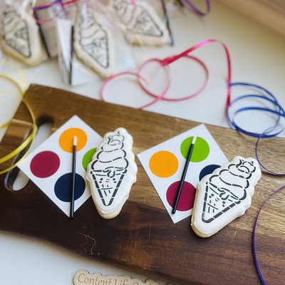 Paint Your own Cookie 