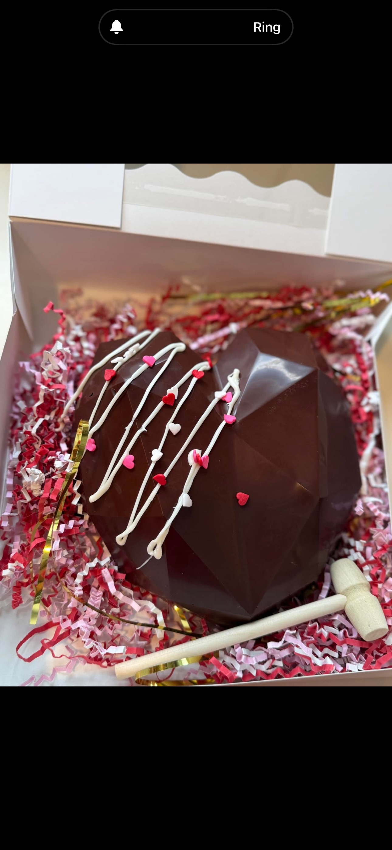Giant Breakable Heart Filled With Candy 