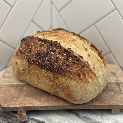 Everything Bagel Seasoning Sourdough
