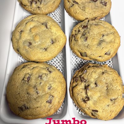 Jumbo Chocolate Chunk Cookies