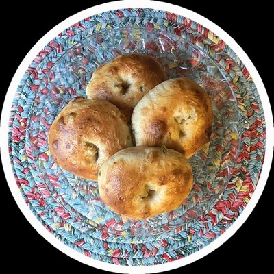 Jalapeno Cheddar Bagels
