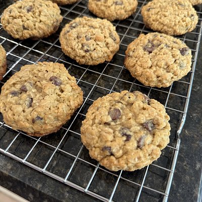 Sourdough Oatmeal Chocolate Chip Cookies (1/2 Dozen)
