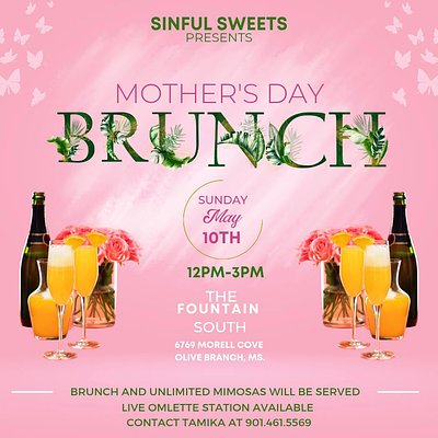 MOTHERS DAY BRUNCH MAY 10TH 