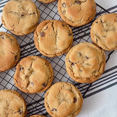 Chocolate Chip Sourdough Cookies