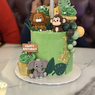Small 2 Layer Custom Cake 