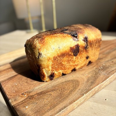 Butter Sugar Chocolate Chip Loaf