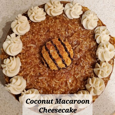Coconut Macaroon Cheesecake