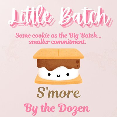 S’more Little Batch Cookies