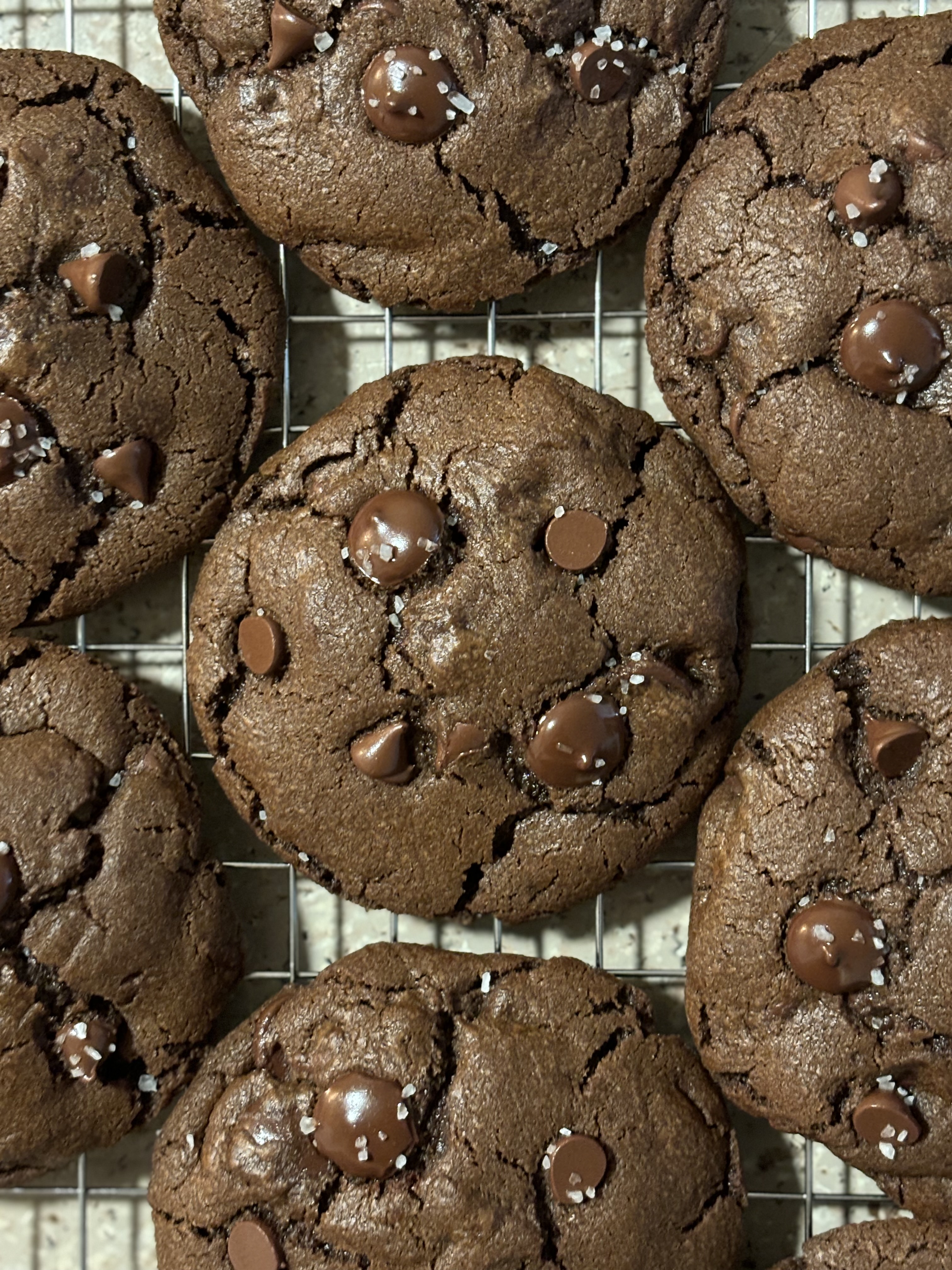 Double Chocolate Chip Cookies