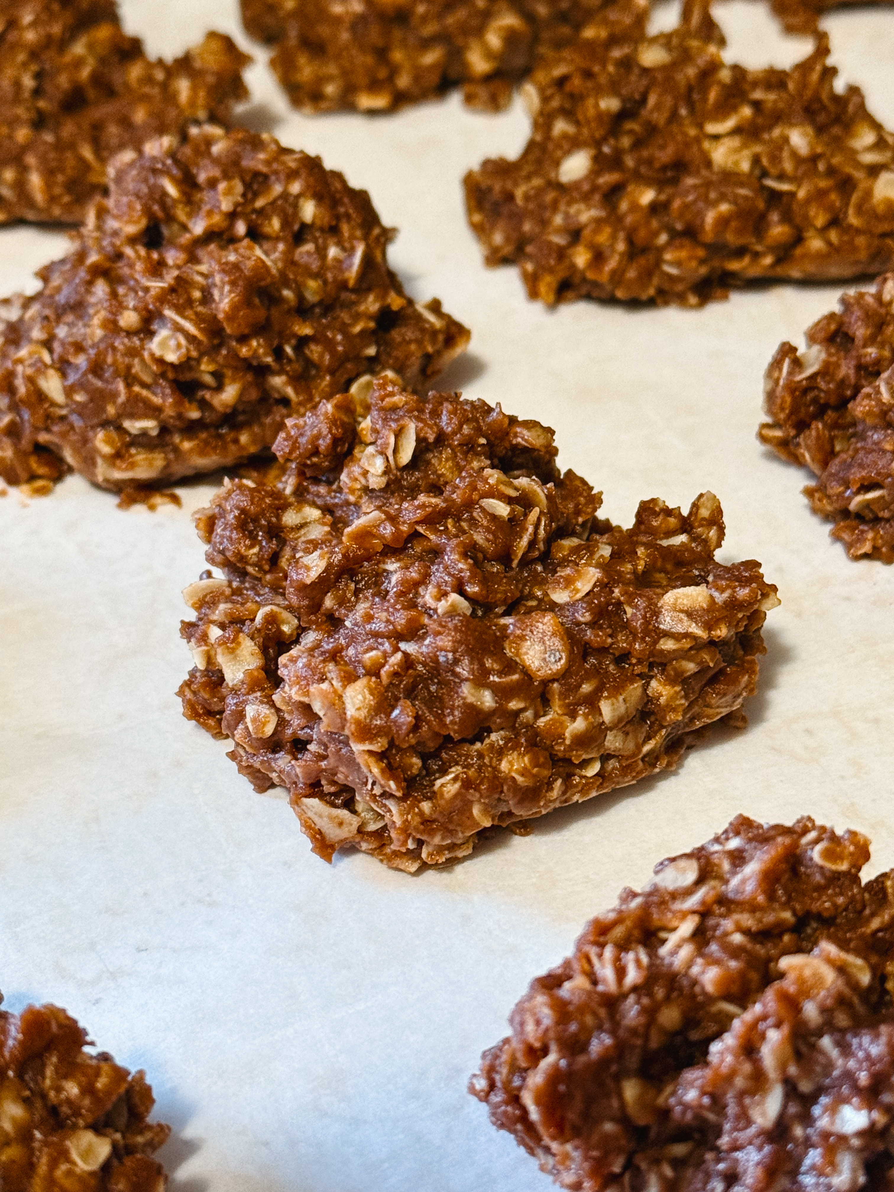 No Bake Cookies (with Peanut Butter)