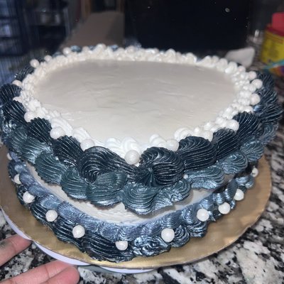 2 Layer 10” Heart Cake 