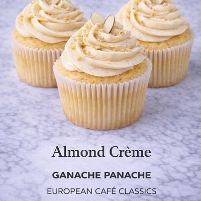 Classic White Almond Cupcakes