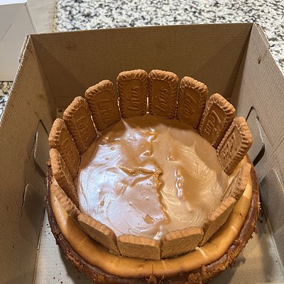 Biscoff Cookie Butter Cheesecake 