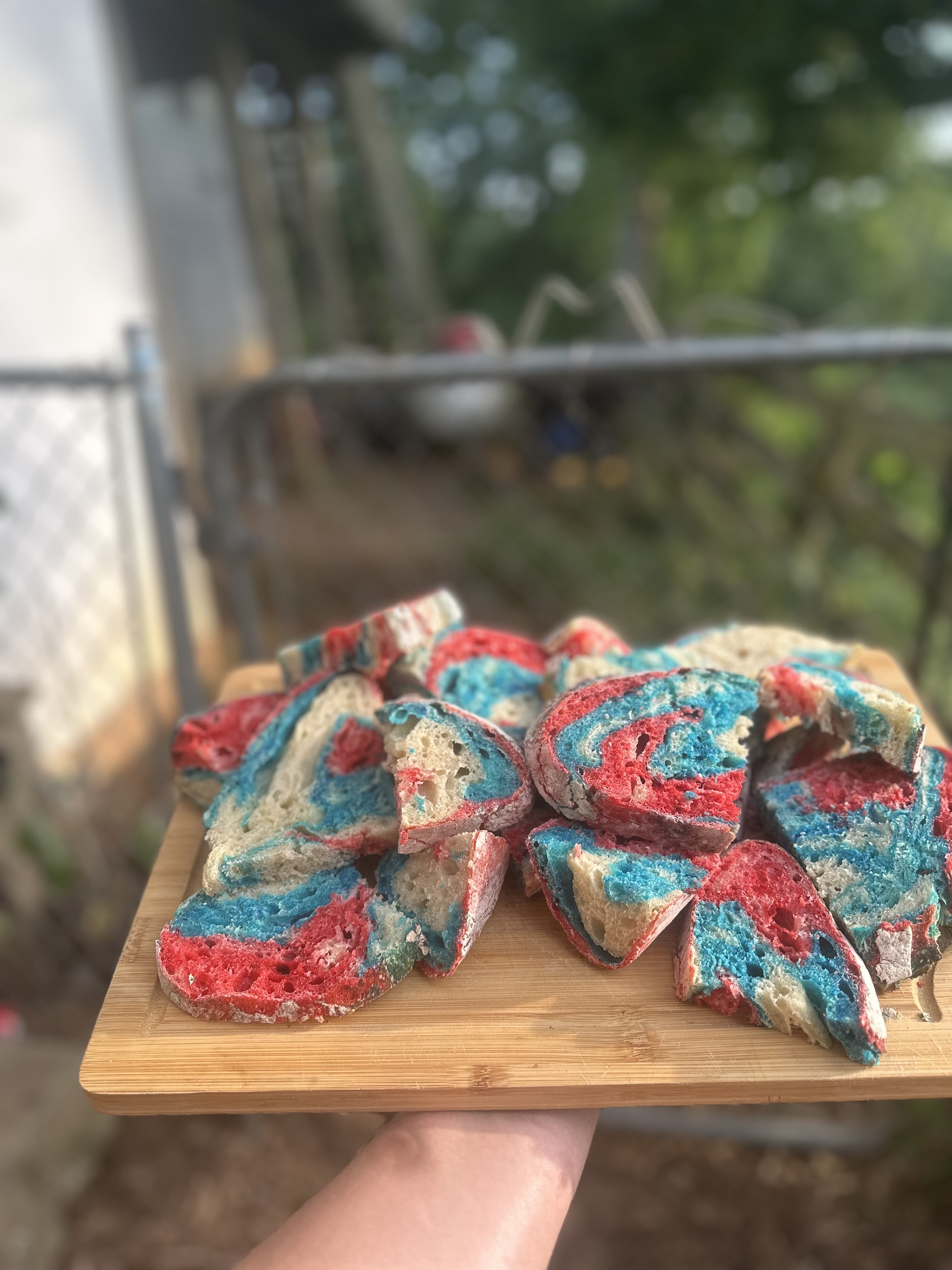Red/White/Blue Plain Sourdough Loaf