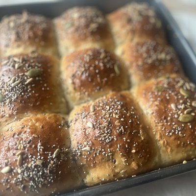 Whole Wheat Milk Buns