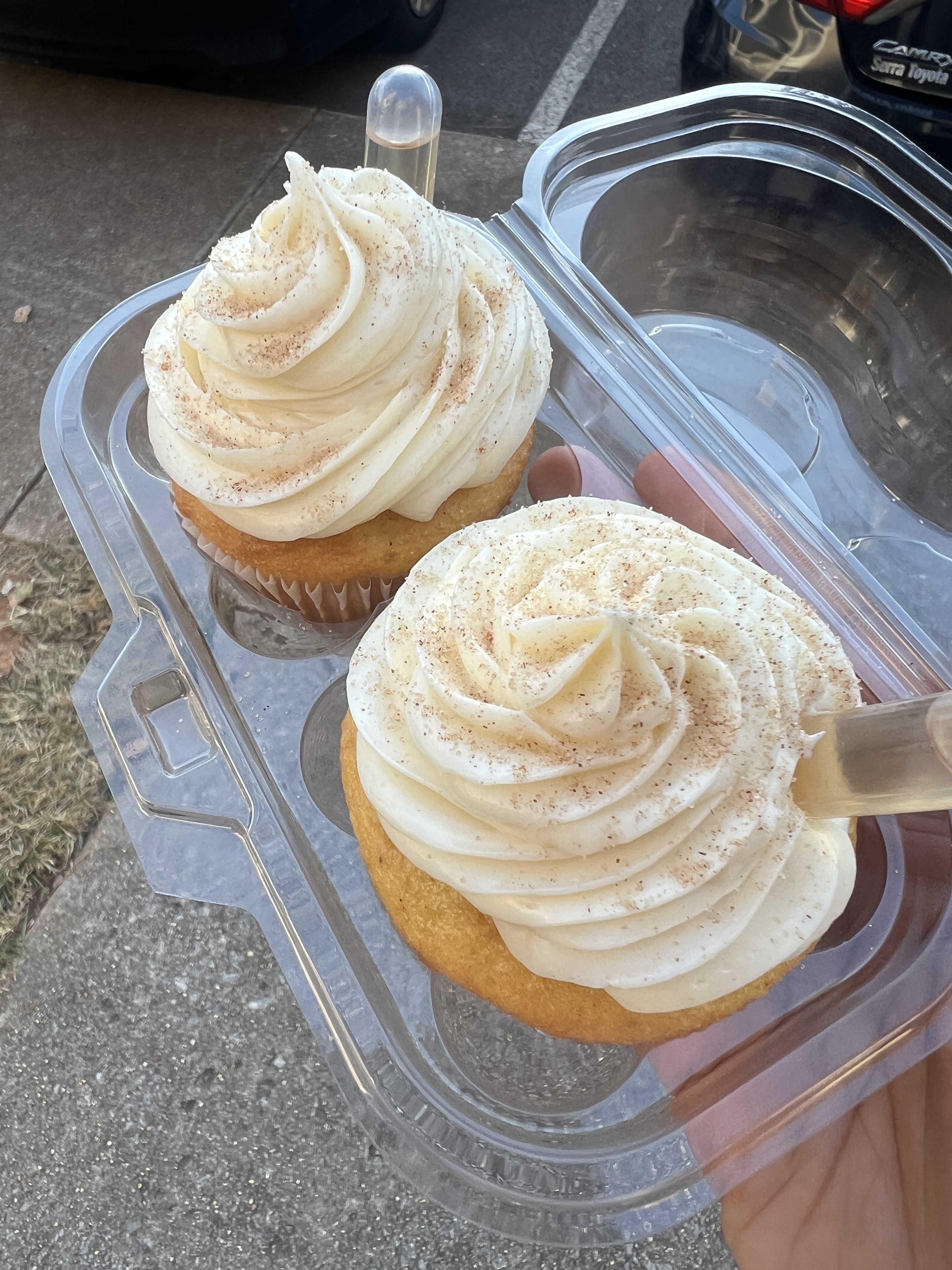 Cinnamon Spiced Rum Cupcakes (21+)