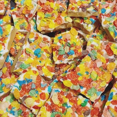 4oz Fruity Pebbles & White Chocolate 