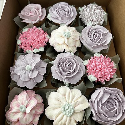 Flower Cupcakes 