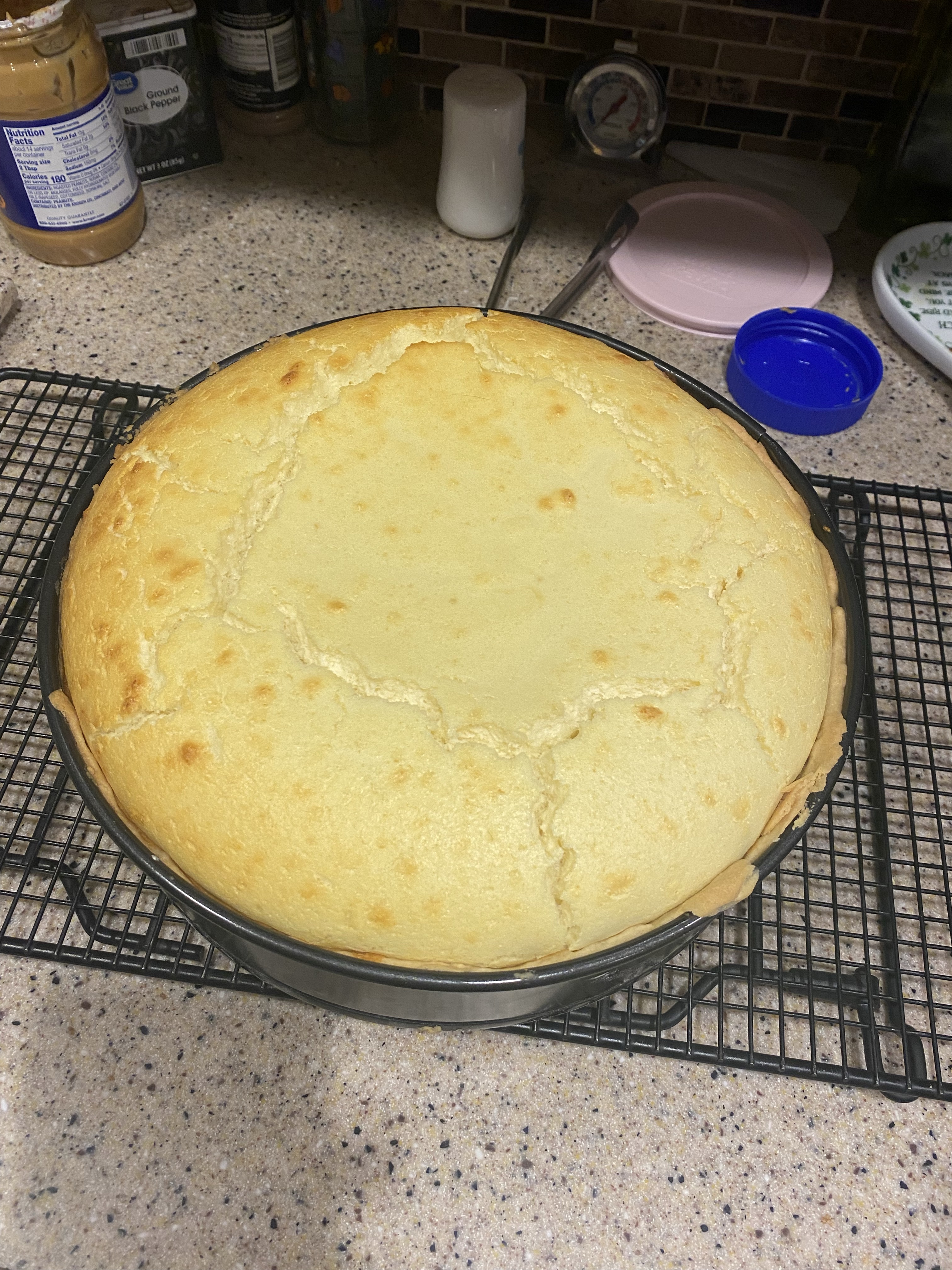 Plain cheesecake
