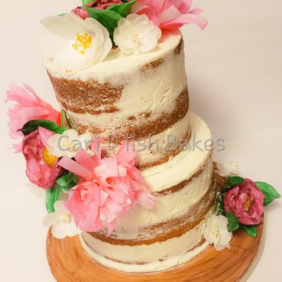 2 Tier Custom cAke- 6” & 8”