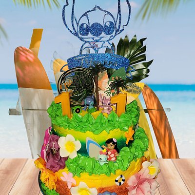 Stitch Cake