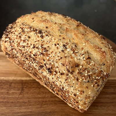 Everything Bagel Sourdough Loaf