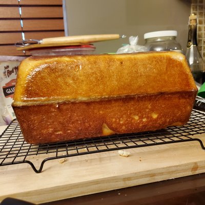 Sourdough Sandwich Half Loaf (White)(~4"x7")