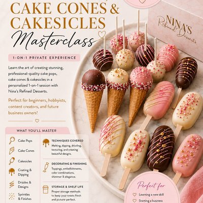 Cake Cones Masterclass