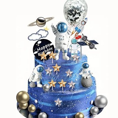 Astronaut Cake Set