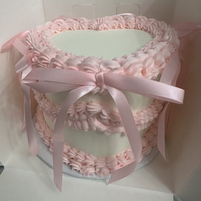 6” Heart Cake 