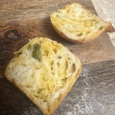 Jalapeno Cheddar Sourdough Mini Loaves