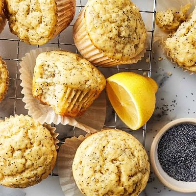 🍋 Lemon Poppyseed Muffins