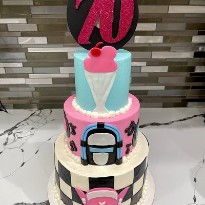 Three-Tier Cake