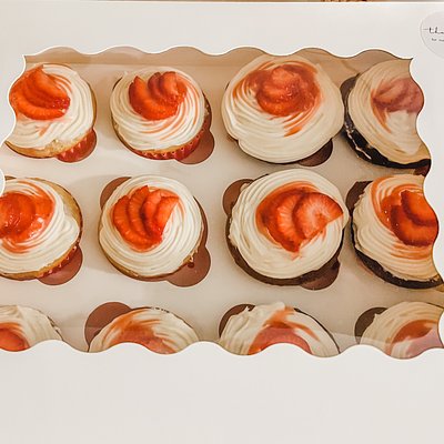 Strawberry Cupcakes🍓