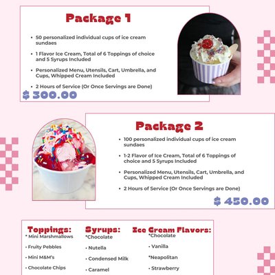 Sundae Bar Catering