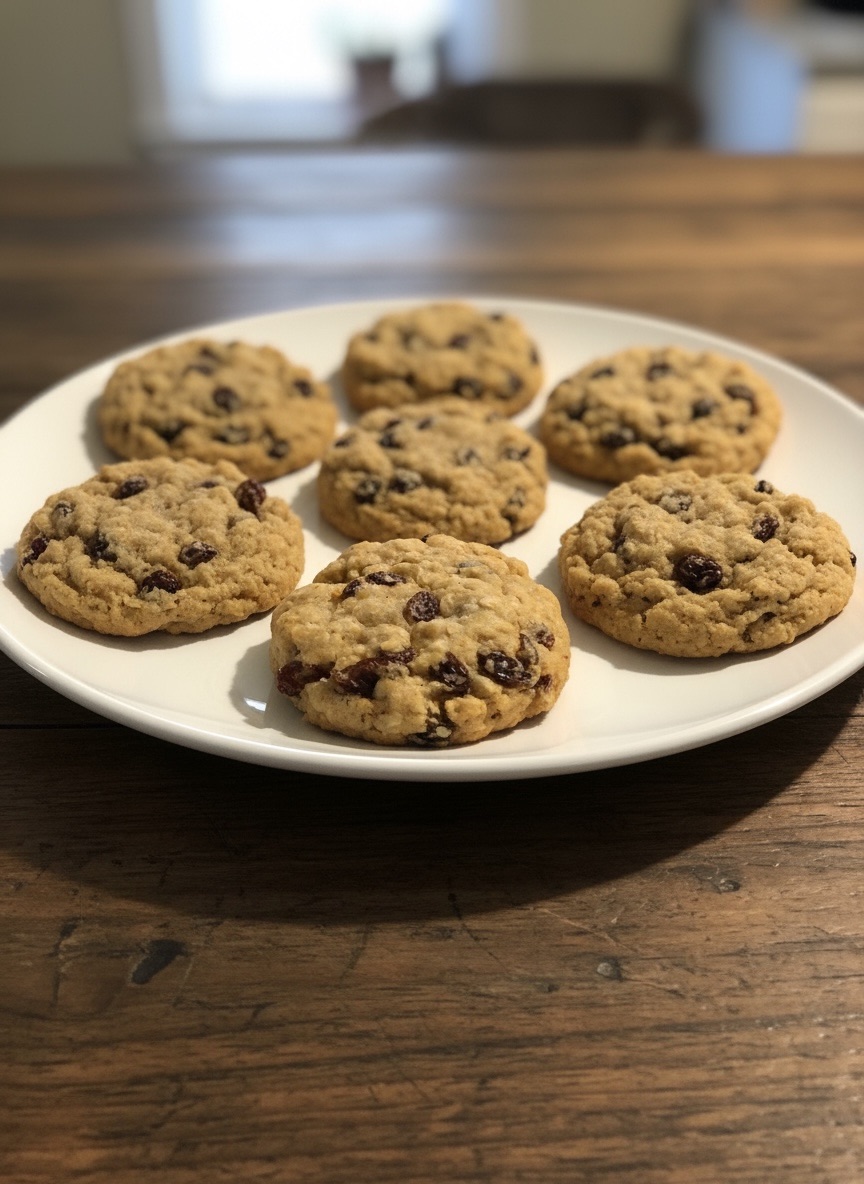 Ono Oatmeal Raisin Cookies